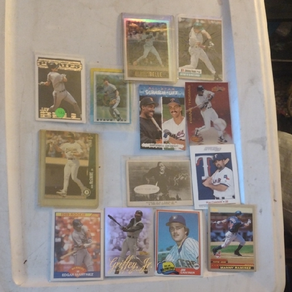 Assorted Baseball Trading Cards Collection